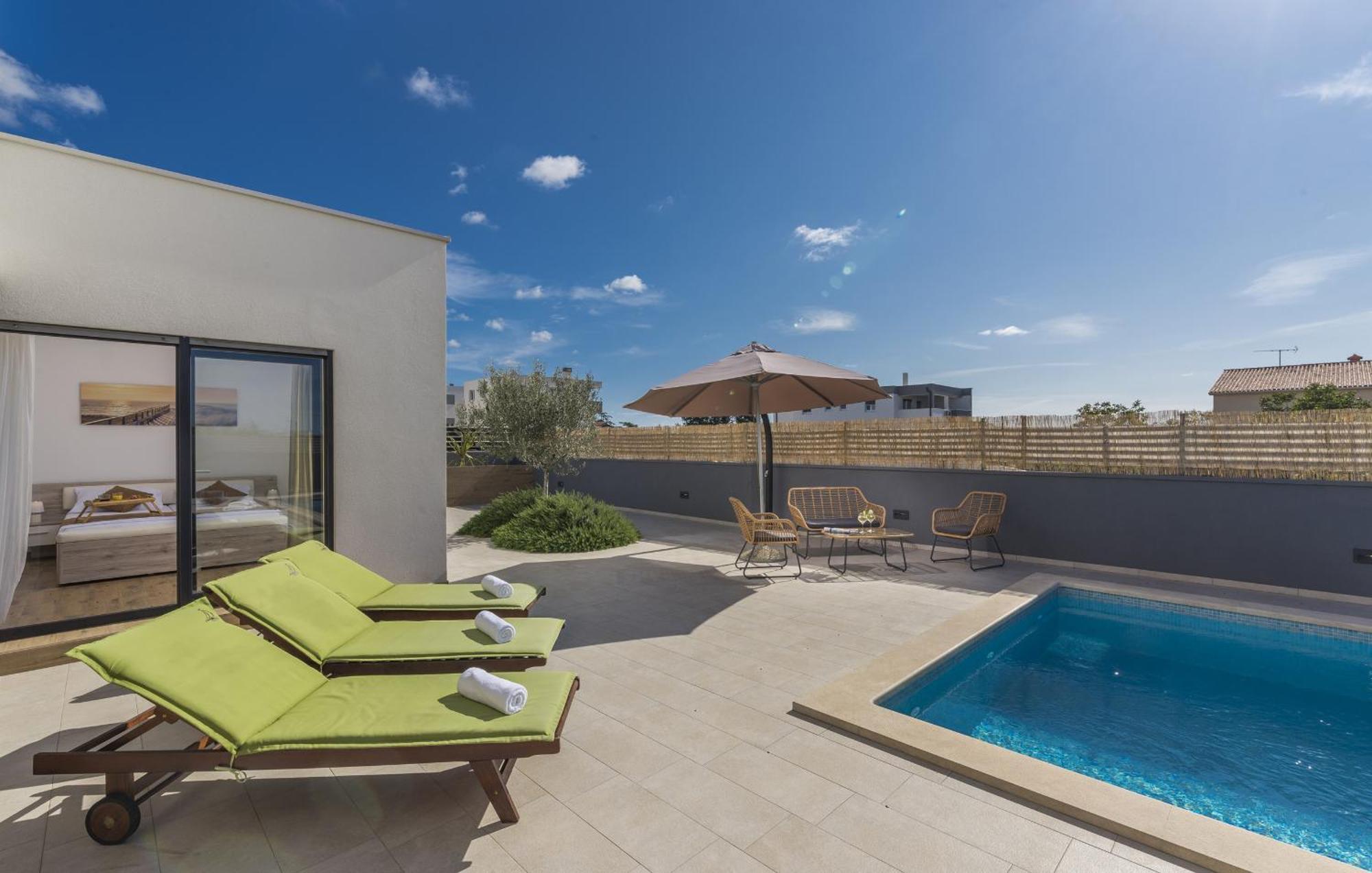 Villa Modern Ol&ju For 9 Persons In Only 1.5 Km From The With Pool Heating *